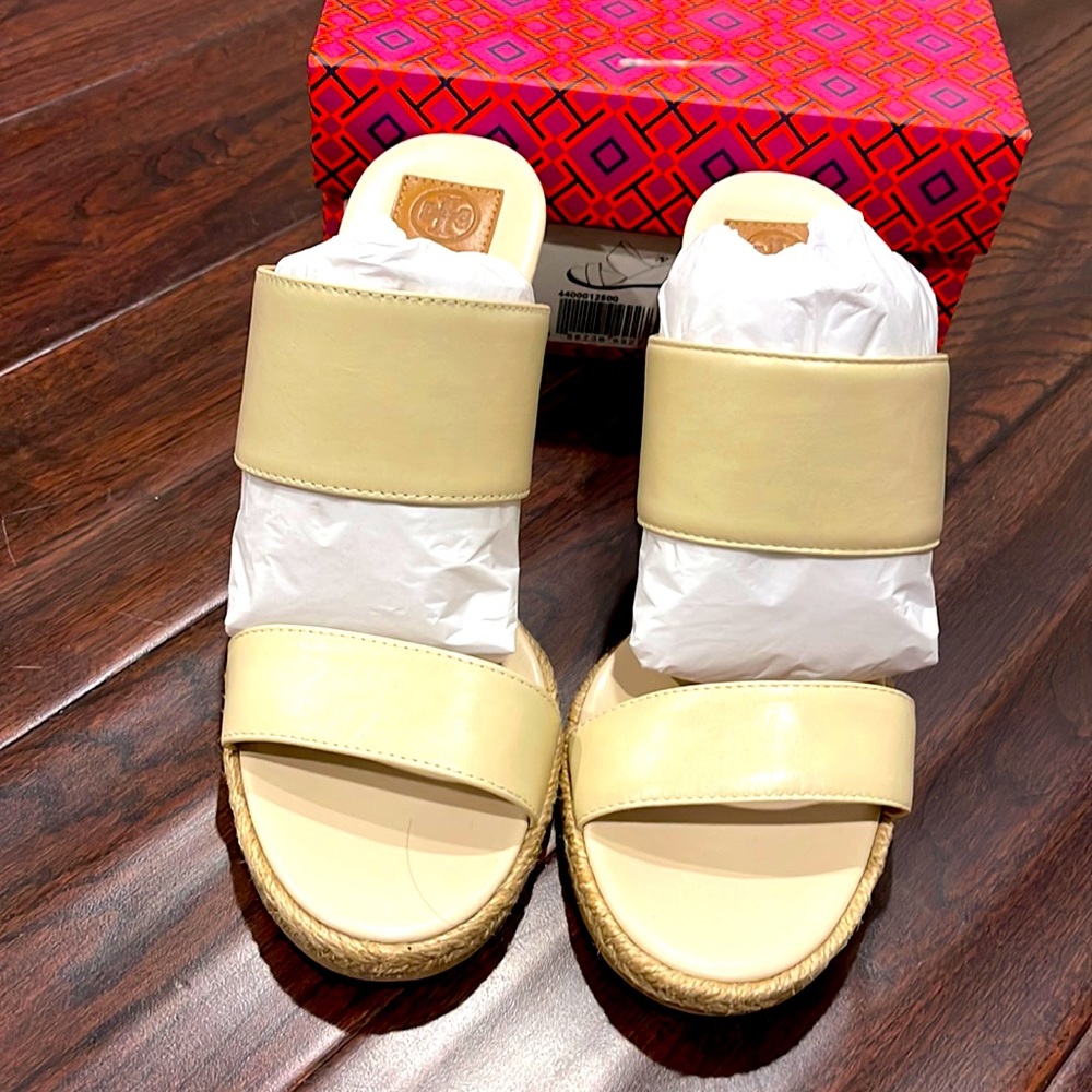 Tory burch Raya 85mm Mule in Dulce de leche sz 7.5